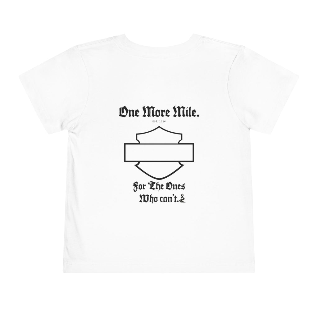 Toddler One More Mile Tee