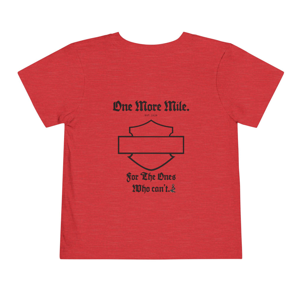 Toddler One More Mile Tee